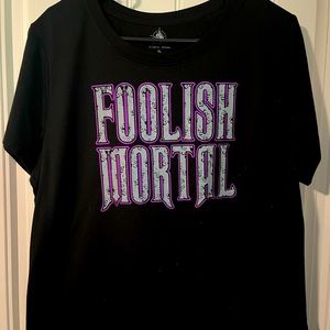 Disney Haunted Mansion Foolish Mortals Shirt Size XL